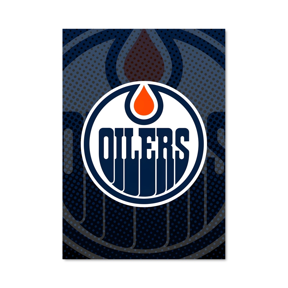 Poster Oilers en Action